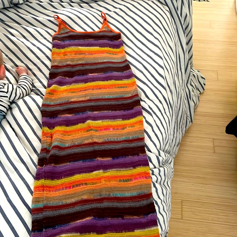 Pic knit dress